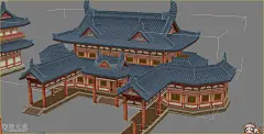 一套古代城市3D模型素材资源集合包可以拼出一个完整的古代城镇！-场景模型-微元素 - Powered by Discuz!