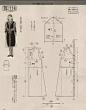 冬季动手制作一件大衣，款式超多的裁剪图分析，收藏起来，学习