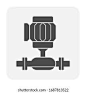 Water Pump Vector Icon Vertical Pump 库 ...