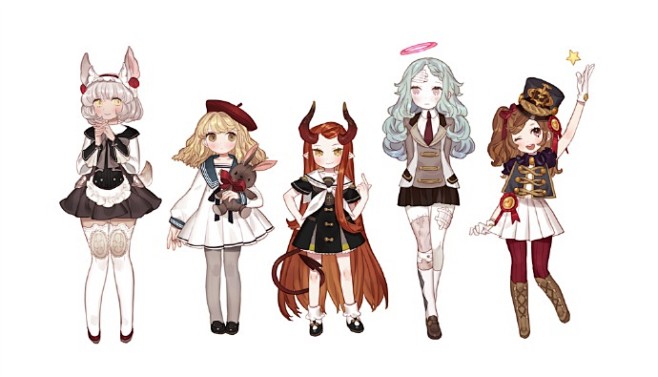 #插画欣赏# 来自画师YOMI的作品，可...