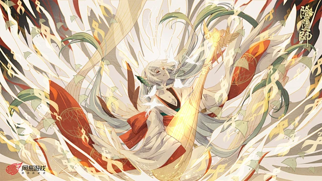 《阴阳师》视听站_《阴阳师》手游官网_网易和风匠心巨制，开启唯美奇幻之旅图片_插画_宣传类（国风 和风）图片素材-花瓣网