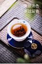 顶先 手绘釉下彩陶瓷盖碗单个三才盖碗家用 功夫茶具泡茶敬茶碗-淘宝网