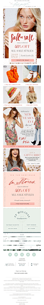 Free People: SALE on SALE on SALE on SALE | Milled