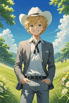 男孩