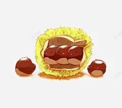 栗子小鸡 食物 元素 免抠png 设计图片 免费下载 页面网页 平面电商 创意素材