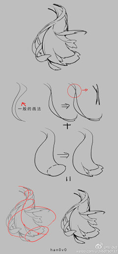 記錄用采集到結構 教學_頭髮