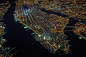General 2048x1365 city aerial view New York City Manhattan city lights