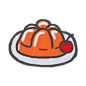 卡通可爱手绘蛋糕甜品烘焙装饰透明免抠PNG图案 照片手账PS素材 (55)