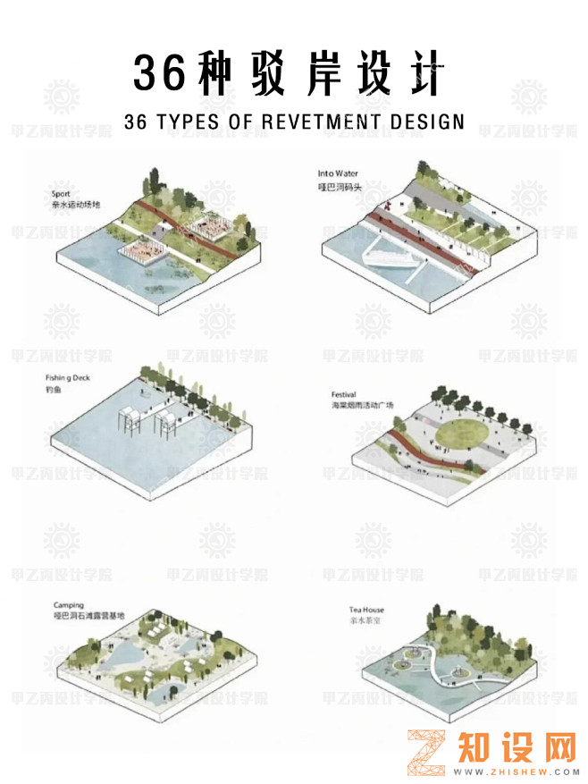36种驳岸景观空间设计 - 图库 - 知...