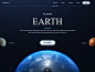 Space Education : Space Education Landing Page. huge shout out to Matthew for animating this one, 

https://dribbble.com/MattJedrzejewski

Looking to have something animated? Contact us at unfold.co 