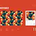 Phantoscope 2019-Practice Color Matching : Desk calendar DESIGN