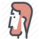 头像，胡子，商业，经济，人，钱，人的图标