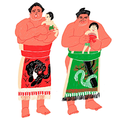 丫丫丫丫丫丫2头采集到插画