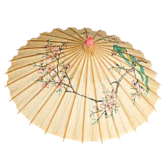 中国古风油纸伞卡通手绘油纸伞雨伞