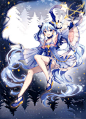 二次元超话 #双马尾# #初音未来# P站画师  えこいくしま ​​​​