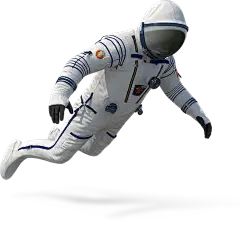 宇航员 PNG 免抠人物 免抠素材 人物 人像 太空 宇宙