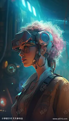 工业少女_提示词查看_Midjourneyai绘图工具关键词描述词咒语_832X1456像素-工厂,工业,少女,人物,金属,机械,赛伯朋克,未来科幻,油画,原画,电影场景,写实-提示词编号:2023061314485272-绘ai-www.ai016.com
