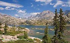 优美湖光山色自然美景摄影背景桌面壁纸图片素材