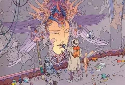 一组来自法国科幻漫画泰斗莫比斯的作品，从...