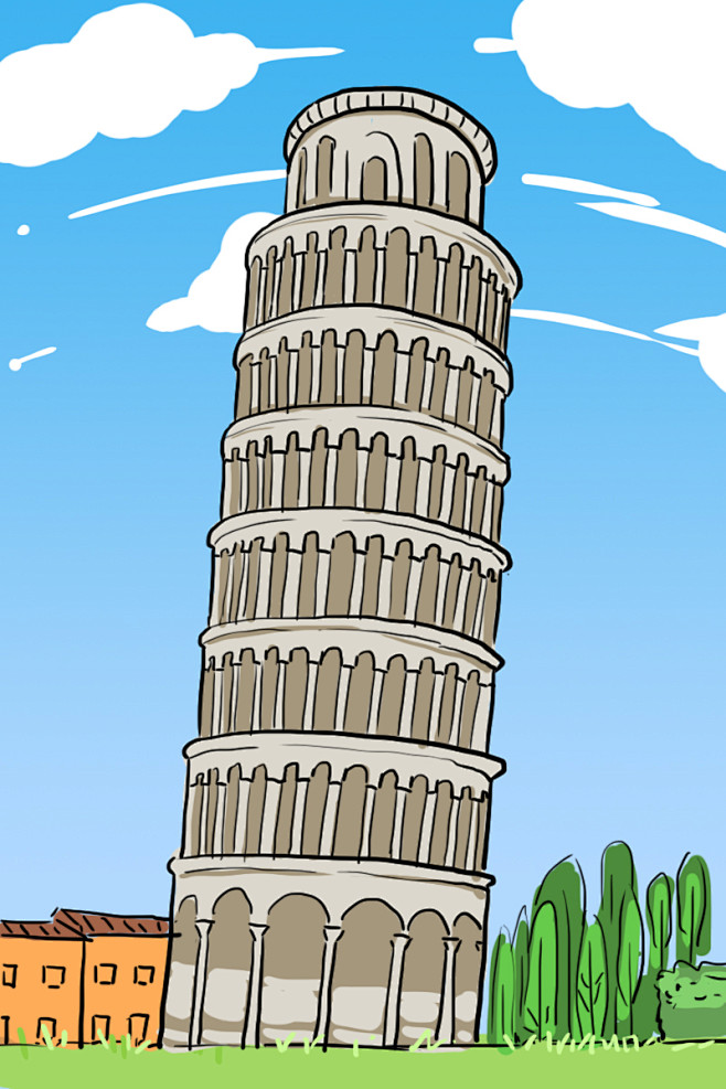 比萨斜塔