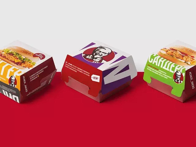 俄罗斯KFC肯德基品牌重塑设计