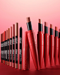 Photo by MAKE UP FOR EVER on August 15, 2024. May be an image of one or more people, makeup, lipstick, brush, cosmetics and text.