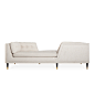 Jonathan Adler Arden Tête-à-Tête : Strong, Not Silent.Unexpected yet understated, the Arden Tête-à-Tête is intuitively comfortable. Irresistibly inviting, your guests will flop in for a casual chitty chat and not know where the time went.Tailored and trim