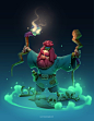 Red Beard Wizard, Hossein Ojaghi : Red Beard Wizard by Hossein Ojaghi on ArtStation.