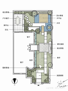 别墅花园设计师采集到平面