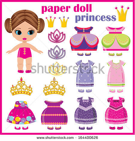 Paper doll princess ...