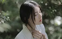 古风白衣美女高清桌面壁纸