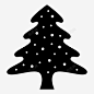 松树圣诞树常青树图标 页面网页 平面电商 创意素材