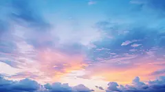 千库网_梦幻唯美天空云彩背景13_背景编号6490890