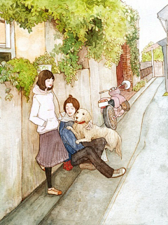 Anny888123采集到插画