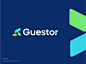 Guestor Logo Design by Shawon ⚡ Logo Designer on Dribbble