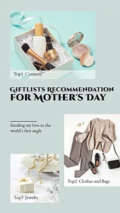 Simple Literary Mother's Day Gifts Recommendation Instagram Story