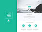 Freebie PSD! Halcyon Days Website PSD