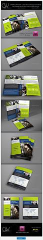 Print Templates - Company Brochure Bi-Fold Template Vol.12 | GraphicRiver