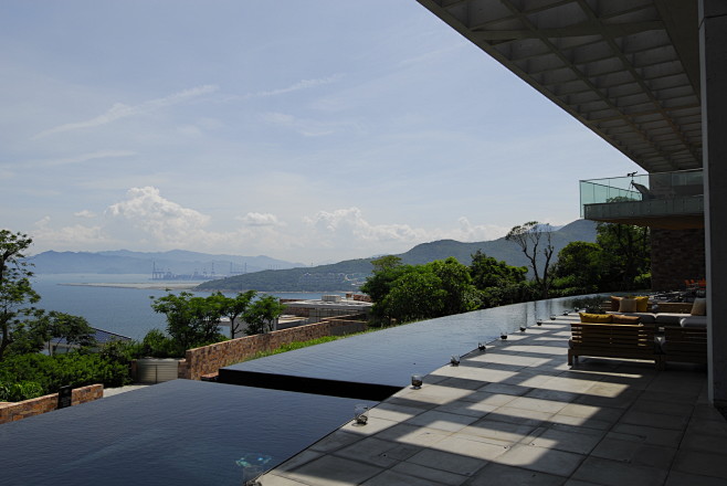 效果图深圳天琴湾天琴湾海景深圳天琴湾别墅平面图山体建筑山体泳池