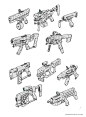 Guns you dont need but want it so bad, Dipo Muh. : Feel free to look more: 
http://nomansnodead.deviantart.com/ 
https://www.instagram.com/nomansnodead/