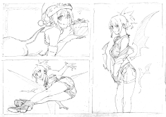 星河斗转采集到速写