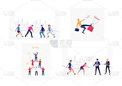 人,贺卡,运动,背景分离,模板,现代,拿着,户外,领导能力,标签