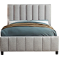 Mulhouse Furniture Isabel Upholstered Panel Bed