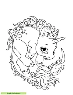 9张有着神秘魔法的优雅独角兽卡通涂色图片免费下载！ | 涂色集 : 独角兽塞尔玛是一种雄伟的生物，额头上只有一个角。她有一件闪闪发光的白大褂，举止优雅。塞尔玛出生在魔法森林，她的故事充满了神奇和魔力。从很小的时候起，她就表现出了非凡的能力，比如治愈疾病的能力和与自然的深刻联系。随着塞尔玛年龄的增长，她的角变 9张有着神秘魔法的优雅独角兽卡通涂色图片免费下载！