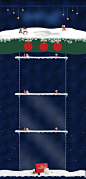 淘宝天猫电商 促销活动专题页面背景素材 圣诞节圣诞狂欢美工设计背景@北坤人素材