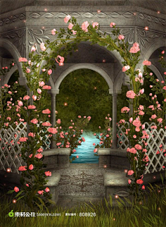 玫瑰花园-花瓣网|陪你做生活的设计师 | #绘画学习# 蔷薇玫瑰的画法!