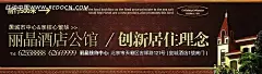 丽晶酒店公馆户外广告PSD分层素材|房地产PSD素材|房地产广告|房地产广告设计|广告|海报|户外广告|模板|欧式尖顶建筑|设计|深咖啡色背景|宣传