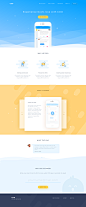 Coo Social Network Landing Page by Ghani Pradita 