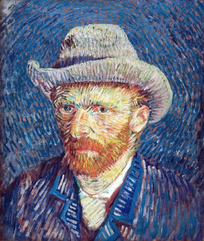 梵高自画像
