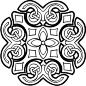 #绘画参考#凯尔特结 (Celtic Knot) 是源自苏格兰凯尔特人创造使用的一种线性连续交织成的图案花纹，我们在《指环王+霍比特人》的精灵矮人身上可以看到许多，非常富于装饰性美感。感兴趣的朋友可以通过许多途径找到更多此类纹样图案，也可以自行设计此类的图案。微盘下载：<a class="text-meta meta-link" rel="nofollow" href="<a class="text-meta meta-link&am